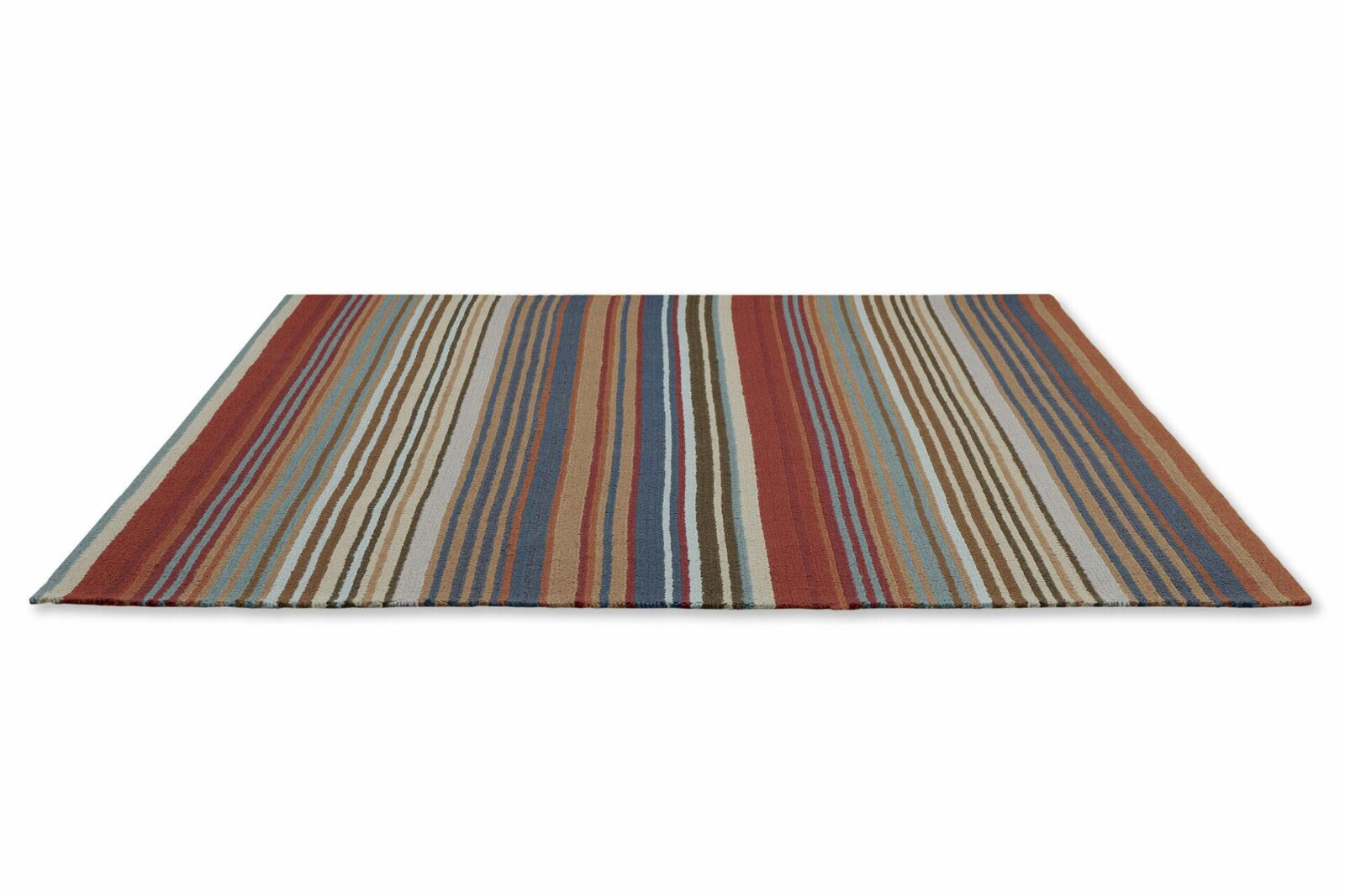Dywan zewnętrzny Spectro Stripes Teal Sedonia Rust 140x200cm