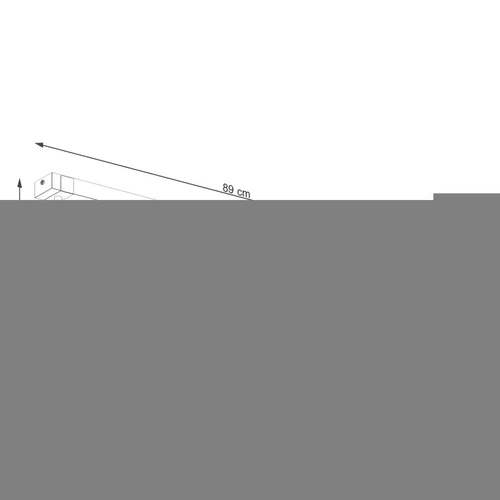 Plafon sufitowy ZUCA 4 czarny nowoczesny metalowo-drewniany do salonu Sollux Lighting