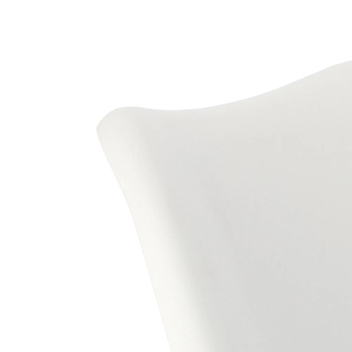 Krzesło Tulip Basic inspirowane Tulip Chair do salonu białe obrotowe z poduszką D2.DESIGN