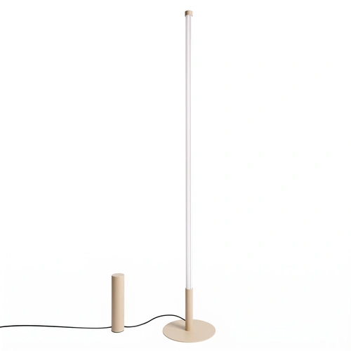 TRANG lampa stojąca do salonu beżowa nowoczesna LED 4000K