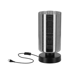 Lampa stołowa Cox 1x60W E27 chrom