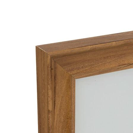 Ramka na zdjęcia Mae 30x40 brązowa wisząca na ścianę klasyczna