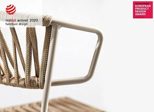 Krzesło Lisa Filo Arm antracytowe