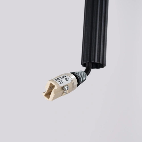 Lampa sufitowa ARCHE 2P czarna nowoczesna do salonu i jadalni nad stół