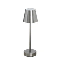 Lampka Casablanca 36cm LED na dotyk       srebrna