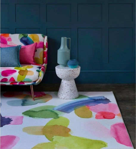 Pedro nowoczesny dywan do salonu 170x230 różowy łatwoczyszczący miękki Carpets & More