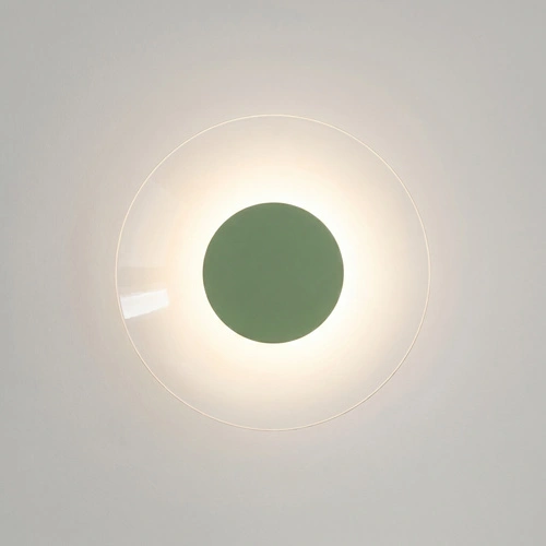 Kinkiet ścienny ASTRO LED szałwiowy nowoczesny do salonu 28 cm