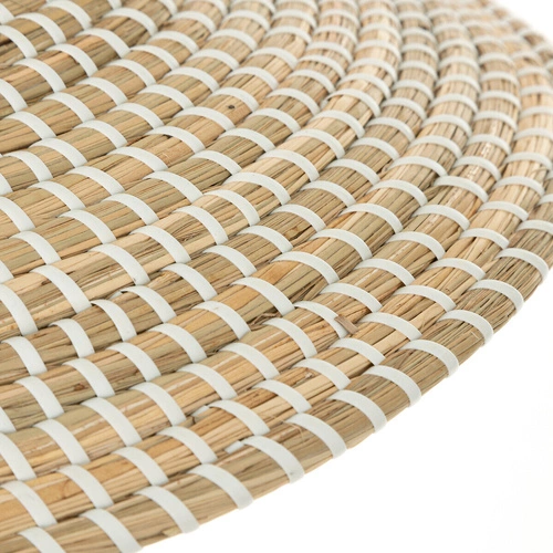 Lampa wisząca Edwin 38cm rattanowa skandynawska do salonu i nad stół Atmosphera