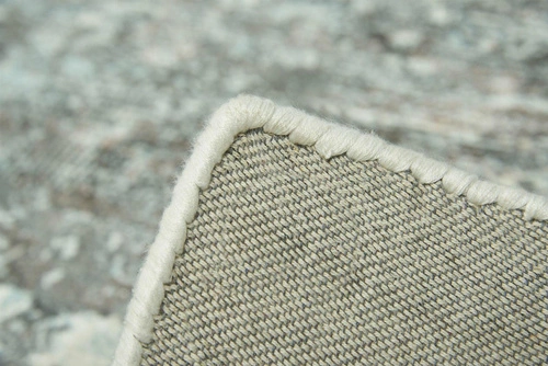 Dywan nowoczesny z wiskozy do salonu Sintra Teal Peach 200x300cm Carpet Decor