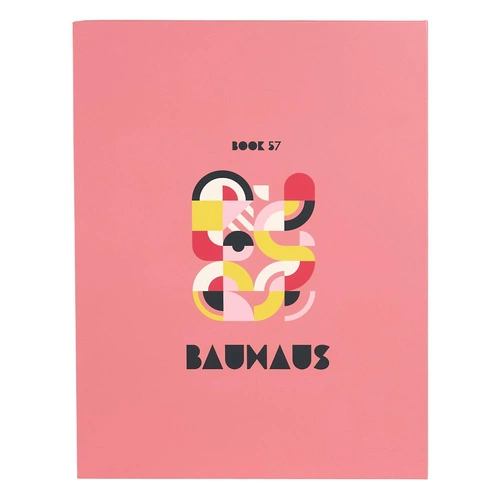 Intesi Bauhaus różowe pudełko ozdobne książka dekoracyjna tekturowa do sypialni