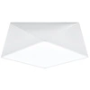 Plafon sufitowy HEXA 35 biały nowoczesny PVC do salonu, kuchni lub sypialni E27