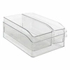 Zestaw 3 organizerów Smart Fridge do lodówki transparentny