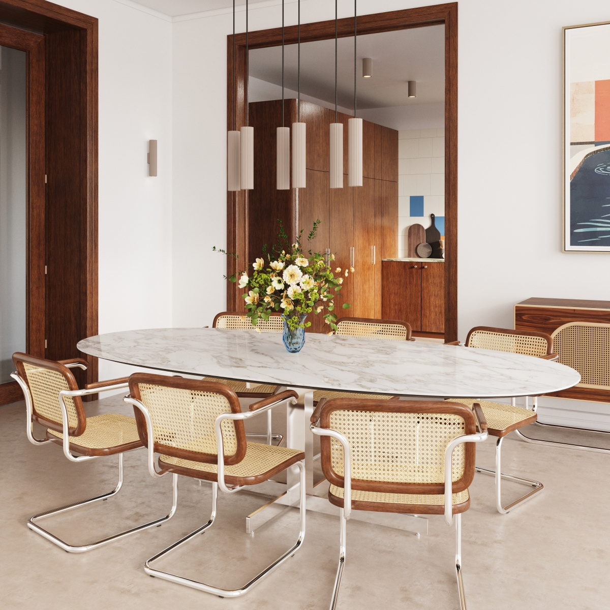 Plafon sufitowy LED IVAR taupe nowoczesny do salonu i kuchni