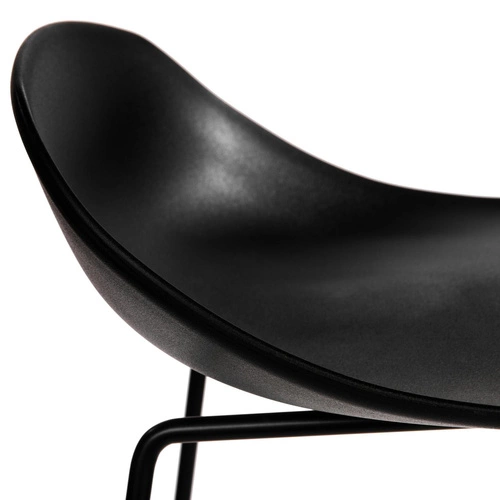 Krzesło barowe Molly czarne High Outlet