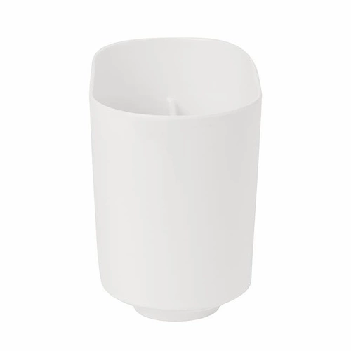 Umbra Step biały pojemnik na szczoteczki do zębów do łazienki nowoczesny