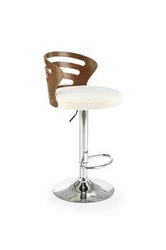 Hoker Rubicon kremowy z oparciem regulowany nowoczesny do kuchni i wyspy Intesi