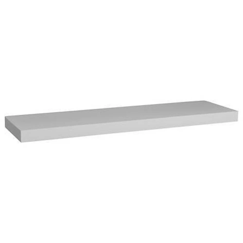 Półka ścienna samowisząca 80cm biała