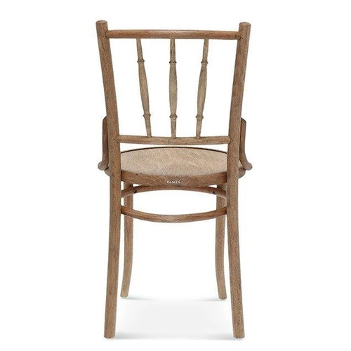Krzesło drewniane Fameg A-8145 personalizowane do jadalni i kuchni w stylu retro