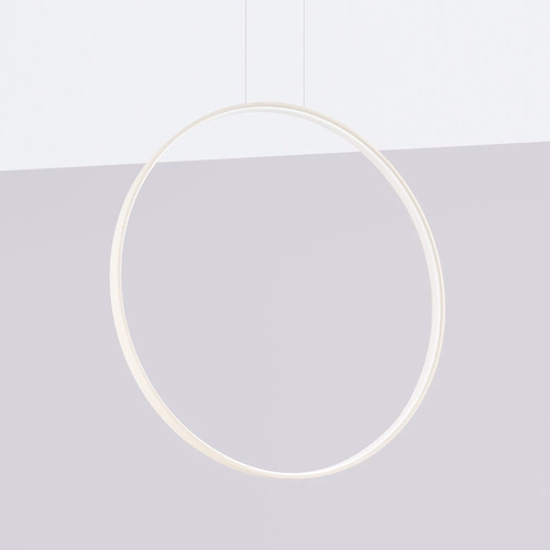 Lampa wisząca LED RIO 78 beżowa nowoczesna do salonu i jadalni, regulowana 78 cm