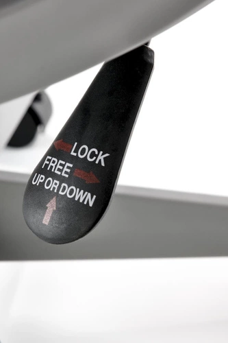 Fotel biurowy ergonomiczny Vertun szary nowoczesny obrotowy z siatką do pracy Intesi