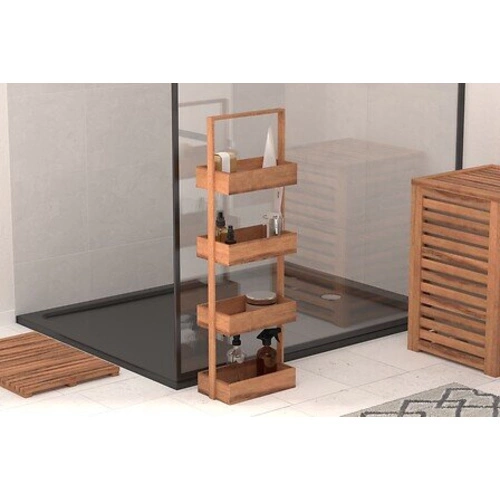 5five Simply Smart regał drewniany na książki i dekoracje akacja skandynawski 88 cm