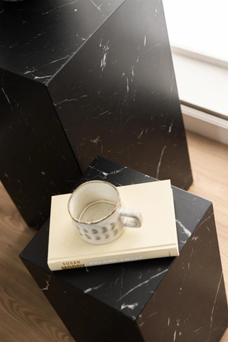 Zestaw 2 stolików pomocniczych Dice      