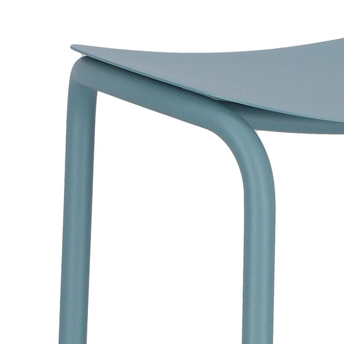 Hoker metalowy Trick 75 cm niebieski nowoczesny do kuchni i wyspy SCAB Design