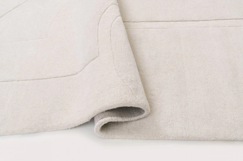 Dywan wełniany do salonu Valanga 160x230 beżowy nowoczesny miękki Carpet Decor