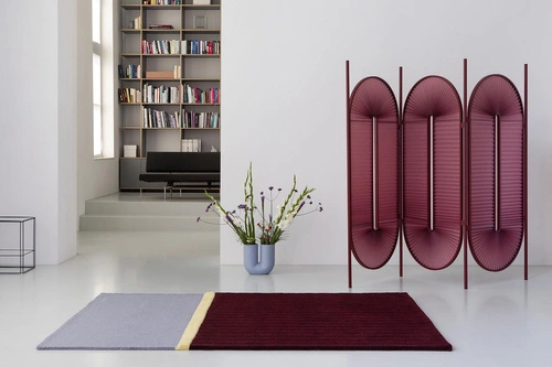 Dywan nowoczesny wełniany Decor Order Deep Cherry 160x230cm do salonu i sypialni