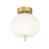 Ekskluzywna lampa LED sufitowa złoto biała APPLE CE
