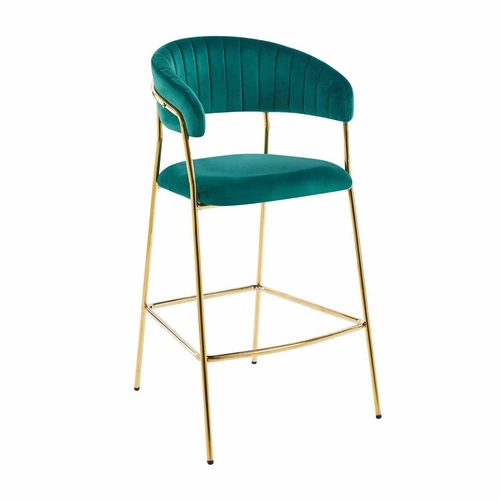 Hoker Glamour velvet zielony/ złoty