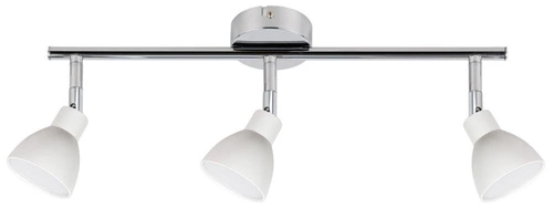 Lampa sufitowa Roy listwa 3x5W LED cob  główka okrągła 1e z przegubem kd system biały