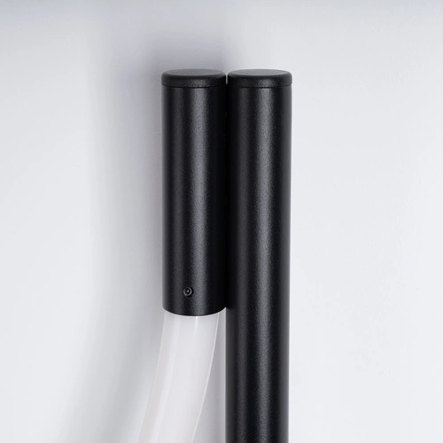 Kinkiet ścienny GALAKSE czarny LED regulowany nowoczesny do salonu i sypialni Thoro