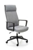 Fotel biurowy ergonomiczny Tores szary obrotowy z podłokietnikami do biura i gabinetu