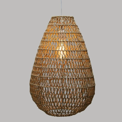 Lampa wisząca Etel papierowa boho do salonu i jadalni naturalna Atmosphera 55 cm