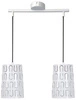 Lampa wisząca Vista 2x60W E27 biały