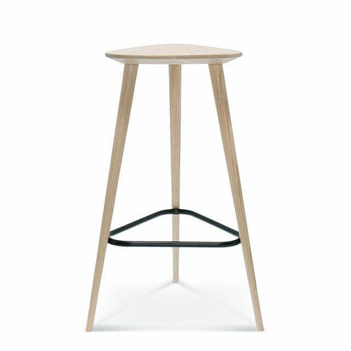 Hoker drewniany tapicerowany Finn Fameg 78 cm nowoczesny personalizowany do kuchni