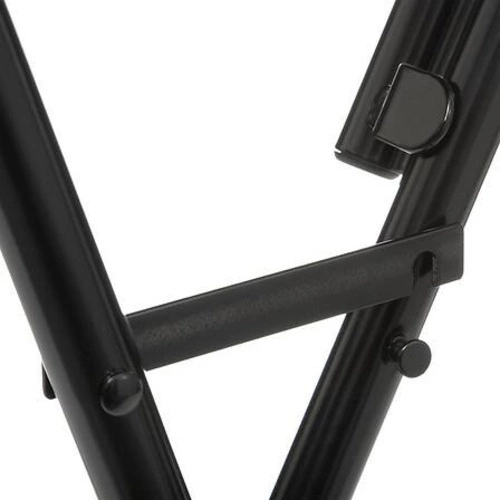 Stół składany 2-osobowy 60x60 cm czarny nowoczesny do kuchni i jadalni 5five simply smart