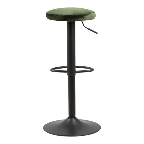 Stołek barowy Regulowany Finch VIC Forest green