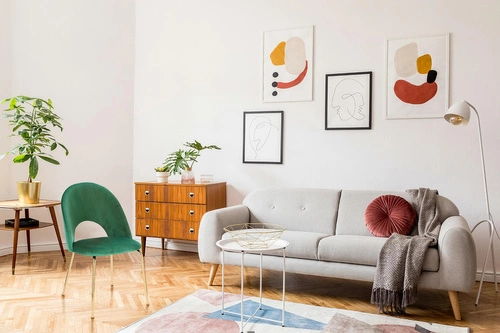 Krzesło Solie Velvet zielone/złote Outlet