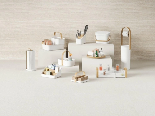 Kompostownik Bellwood biały/naturalny