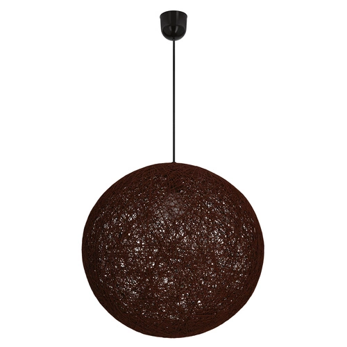 Lampa wisząca Caruba 1x60W E27 brązowy  50