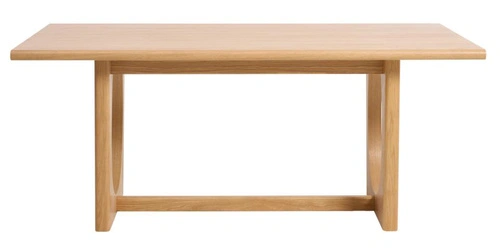 Stół rozkładany do jadalni Flow 180x95 cm z drewna dębowego