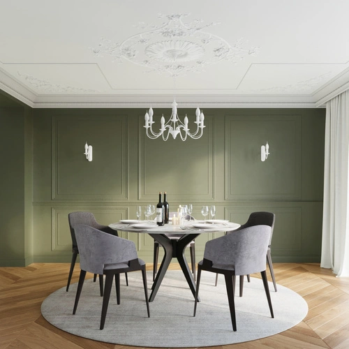 Kinkiet ścienny Minerwa biały nowoczesny metalowy do salonu i sypialni Sollux Lighting