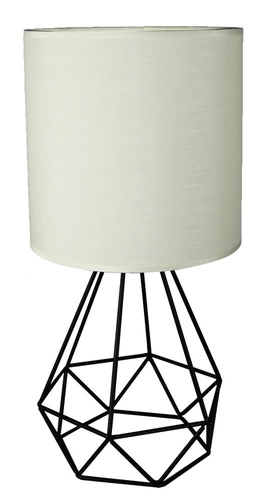 Lampa stołowa Graf 1x60W E27 kremowy