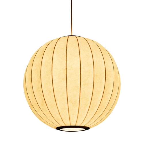 Lampa wisząca kula SILK biała 30 cm regulowana do salonu i kuchni Step into Design