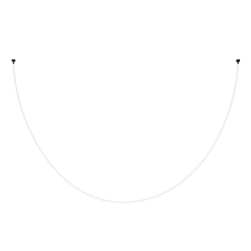 Lampa wisząca SNAKE LED wąż ledowy  czarna 500 cm