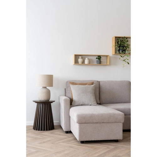 Drewniana półka ścienna Ember 70 cm bambusowa na książki i dekoracje do salonu Intesi