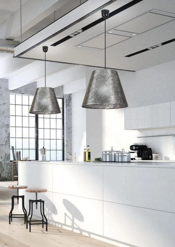 Lampa wisząca Platino 3 srebrna 35 cm glamour do salonu i jadalni CANDELLUX