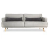 Sofa rozkładana Jack szara